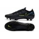 Nike Nuevo 2021 Phantom GT Elite FG Negro Verde