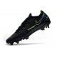 Nike Nuevo 2021 Phantom GT Elite FG Negro Verde