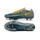 Nike Nuevo 2021 Phantom GT Elite FG Azul Gris Amarillo