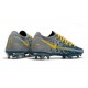 Nike Nuevo 2021 Phantom GT Elite FG Azul Gris Amarillo