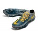 Nike Nuevo 2021 Phantom GT Elite FG Azul Gris Amarillo