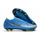 Nike Nuevo 2021 Phantom GT Elite FG Azul Plata