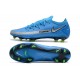 Nike Nuevo 2021 Phantom GT Elite FG Azul Plata