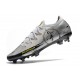 Nike Nuevo 2021 Phantom Scorpion Elite FG Plata Negro