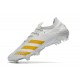 Zapatilla adidas Predator Mutator 20.1 Low FG Blanco Dorado metalizado