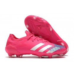 Zapatillas adidas Predator Mutator 20.1 Low FG Rosa Blanco