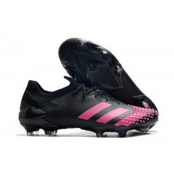 adidas Bota Predator Mutator 20.1 Low FG Negro Rosa