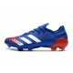 adidas Bota Predator Mutator 20.1 Low FG Azul Blanco Rojo