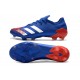 adidas Bota Predator Mutator 20.1 Low FG Azul Blanco Rojo