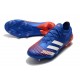 adidas Bota Predator Mutator 20.1 Low FG Azul Blanco Rojo