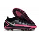 Nike Phantom GT Elite AG-Pro Botas Negro Plateado Explosión Rosa