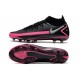 Nike Phantom GT Elite AG-Pro Botas Negro Plateado Explosión Rosa