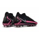 Nike Phantom GT Elite AG-Pro Botas Negro Plateado Explosión Rosa