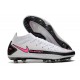 Nike Phantom GT Elite AG-Pro Botas de fútbol Blanco Rosa Negro