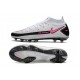 Nike Phantom GT Elite AG-Pro Botas de fútbol Blanco Rosa Negro