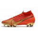 Nike Mercurial Superfly VII Elite DF FG CR100 Rojo Oro