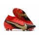 Nike Mercurial Superfly VII Elite DF FG Rojo Negro Oro