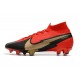 Nike Mercurial Superfly VII Elite DF FG Rojo Negro Oro