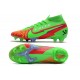 Nike Mercurial Superfly VII Elite DF FG Verde Rojo