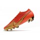 Nike Mercurial Vapor 13 Elite FG Ronaldo CR100 Rojo Oro