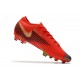 Nike Mercurial Vapor 13 Elite FG Rojo Negro Oro