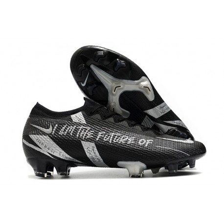 Nike Mercurial Vapor 13 Elite FG Future Negro Plata