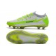 Nike Nuevo 2021 Phantom GT Elite FG Blanco Verde