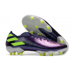 Zapatillas de Futbol adidas Nemeziz 19.1 FG - Violeta Verde