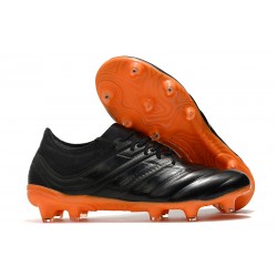 Zapatillas de Futbol adidas Copa 19.1 FG Negro Naranja