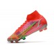 Nike Mercurial Superfly 8 Elite FG Carmesi Plateado Metalizado