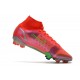 Nike Mercurial Superfly 8 Elite FG Carmesi Plateado Metalizado