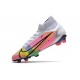 Zapatos Fútbol Nike Mercurial Superfly 8 Elite FG Blanco Multicolored