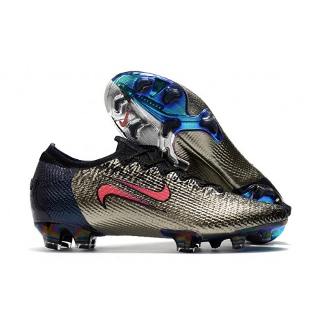 Nike Mercurial Vapor 13 Elite FG Plata Rojo Azul