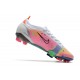 Bota Nike Mercurial Vapor XIV Elite FG Blanco Platino Rosa