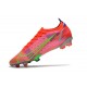 Bota Nike Mercurial Vapor XIV Elite FG Carmesi Plateado Metalizado