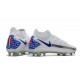 Botas Nike Phantom GT Elite DF FG Blanco Azul