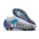 Botas Nike Phantom GT Elite DF 3D FG Blanco Azul Rosa Amarillo