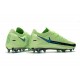 Nike Nuevo 2021 Phantom GT Elite FG Verde Azul Negro