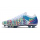 Nike Nuevo 2021 Phantom GT Elite 3D FG Blanco Azul Rosa Amarillo