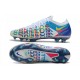 Nike Nuevo 2021 Phantom GT Elite 3D FG Blanco Azul Rosa Amarillo