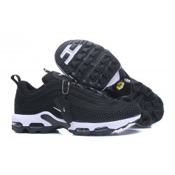 Nike Air Max 97 Plus de Hombres - Negro Blanco