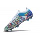 Nike Nuevo 2021 Phantom GT Elite 3D FG Blanco Azul Rosa Amarillo