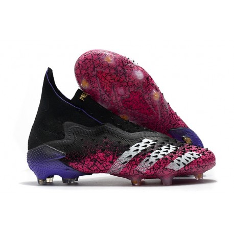 Zapatillas adidas Predator Freak+ FG Negro Blanco Rosa