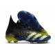 Zapatillas adidas Predator Freak+ FG Azul Negro Blanco Amarillo Solar