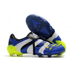 Zapatillas adidas Predator Accelerator FG - Azul Blanco Amarillo