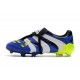 Zapatillas adidas Predator Accelerator FG - Azul Blanco Amarillo