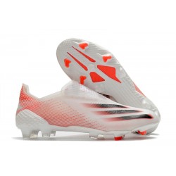 Botas de Futbol adidas X Ghosted+ FG Blanco Rojo Negro