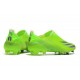 Botas de Futbol adidas X Ghosted+ FG Verde Tinta Energía