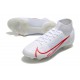 Zapatos de Fútbol Nike Mercurial Superfly 8 Elite FG Blanco Rojo