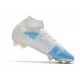 Zapatos de Fútbol Nike Mercurial Superfly 8 Elite FG Blanco Azul
